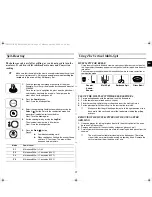 Preview for 17 page of Samsung CE1185UBF Owner'S Instructions And Cooking Manual