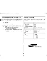 Preview for 36 page of Samsung CE1350 Owner'S Instructions Manual