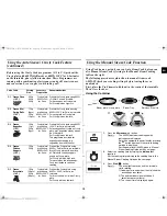 Preview for 19 page of Samsung CE137NEL Owner'S Instructions And Cooking Manual