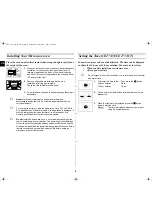 Preview for 8 page of Samsung CE2713N Owner'S Instructions Manual