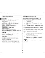 Preview for 30 page of Samsung CE2713N Owner'S Instructions Manual