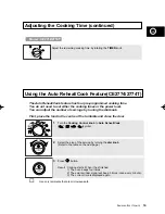 Preview for 19 page of Samsung CE2714 Owner'S Instructions & Cooking Manual