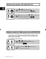 Preview for 30 page of Samsung CE2774 Owner'S Instructions & Cooking Manual