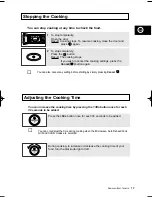 Preview for 17 page of Samsung CE2777 Owner'S Instructions And Cooking Manual