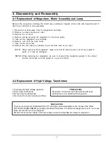 Предварительный просмотр 7 страницы Samsung CE2813NR Service Manual