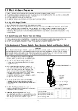 Preview for 12 page of Samsung CE2813NR Service Manual