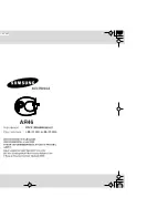 Preview for 24 page of Samsung CE2815NR Manual