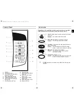 Preview for 3 page of Samsung CE283DN Owner'S Instructions And Cooking Manual