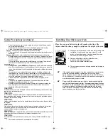 Preview for 5 page of Samsung CE287AST Owner'S Instructions And Cooking Manual