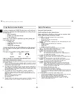 Preview for 4 page of Samsung CE290DN Owner'S Instructions Manual