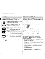 Предварительный просмотр 5 страницы Samsung CE2913N Owner'S Instructions Manual