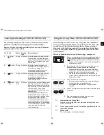 Предварительный просмотр 14 страницы Samsung CE2913N Owner'S Instructions Manual