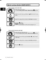 Preview for 2 page of Samsung CE2914 Owner'S Instructions Manual