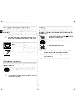 Preview for 12 page of Samsung CE291DN Owner'S Instructions Manual