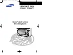 Preview for 1 page of Samsung CE2927 Owner'S Instructions & Cooking Manual