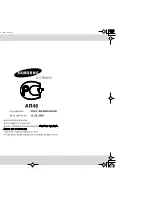 Preview for 36 page of Samsung CE2927NR Manual