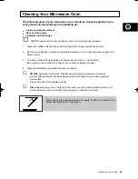 Preview for 41 page of Samsung CE2977 Owner'S Instructions & Cooking Manual