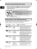 Preview for 16 page of Samsung CE2D33/CE2D33T Owner'S Instructions And Cooking Manual