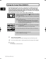 Preview for 20 page of Samsung CE2D33/CE2D33T Owner'S Instructions And Cooking Manual