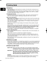 Preview for 32 page of Samsung CE2D33/CE2D33T Owner'S Instructions And Cooking Manual