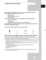 Preview for 5 page of Samsung CE305CF Owner'S Instructions Manual