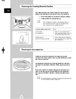 Preview for 20 page of Samsung CE305CF Owner'S Instructions Manual