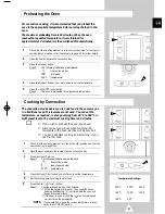 Preview for 21 page of Samsung CE305CF Owner'S Instructions Manual