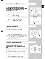 Preview for 27 page of Samsung CE305CF Owner'S Instructions Manual