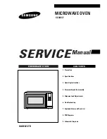 Samsung CE305CF Service Manual preview