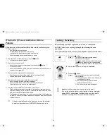 Preview for 8 page of Samsung CE3120N Owner'S Instructions Manual