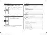 Preview for 2 page of Samsung CE73JD1 Owner'S Instructions & Cooking Manual