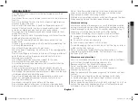 Preview for 7 page of Samsung CE73JD1 Owner'S Instructions & Cooking Manual