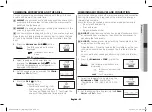 Preview for 31 page of Samsung CE73JD1 Owner'S Instructions & Cooking Manual