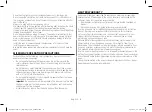 Preview for 8 page of Samsung CE77JD-SB1 Owner'S Instructions & Cooking Manual