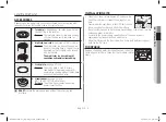 Preview for 9 page of Samsung CE77JD-SB1 Owner'S Instructions & Cooking Manual