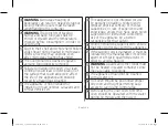 Preview for 4 page of Samsung CE77JD Series Owner'S Instructions & Cooking Manual