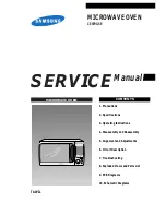 Preview for 1 page of Samsung CE979GSE Service Manual