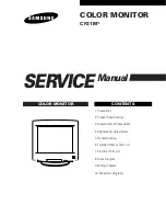 Samsung CF21M Service Manual preview