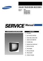 Предварительный просмотр 1 страницы Samsung CF533CN3X/XEF Service Manual