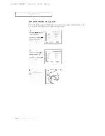 Preview for 34 page of Samsung CFTD2085 Owner'S Instructions Manual