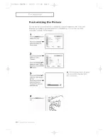 Preview for 25 page of Samsung CFTD2085AX Owner'S Instructions Manual