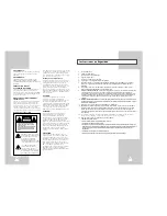 Предварительный просмотр 2 страницы Samsung CHT-420 Manual De Instrucciones