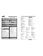 Предварительный просмотр 31 страницы Samsung CHT-420 Manual De Instrucciones