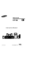 Samsung CHT-500H Instruction Manual preview