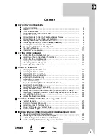 Preview for 3 page of Samsung CI20F32 Owner'S Instructions Manual