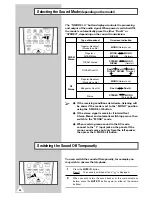 Preview for 22 page of Samsung CI20F32 Owner'S Instructions Manual