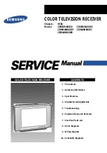 Preview for 1 page of Samsung CI593CN8XXEU Service Manual