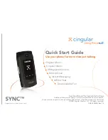 Preview for 1 page of Samsung Cingular Quick Start Manual