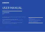 Preview for 1 page of Samsung CJ791 Series User Manual