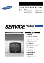 Preview for 1 page of Samsung CK331FVR5X/BWT Service Manual